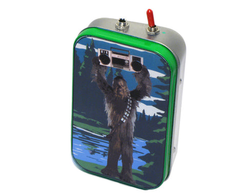 "Chewbacca.........Say What" Mint Tin Pocket Boombox