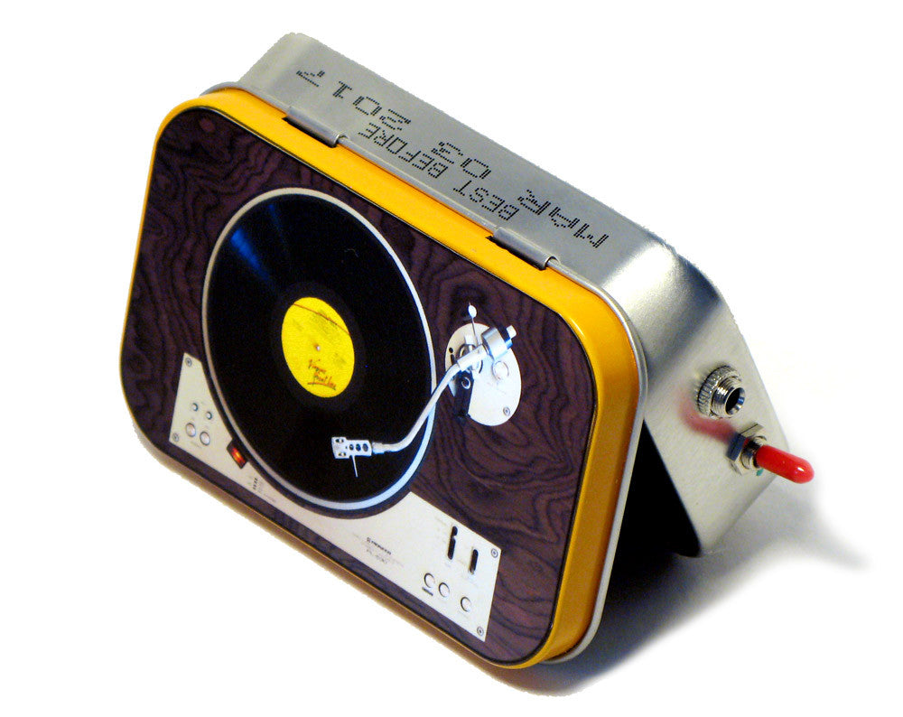 "The Pioneer" Mint Tin Pocket Boombox