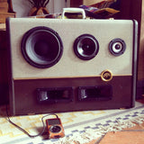 "The Oaklander" Vintage Suitcase Boombox