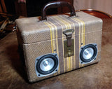 "Steampunker" Suitcase Boombox