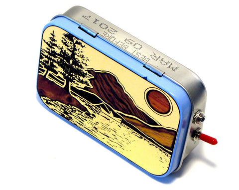 "Gone Fishin" Mint Tin Pocket Boombox