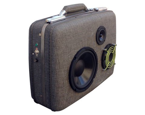 "Lil' Hy-Phy" Vintage Suitcase Boombox