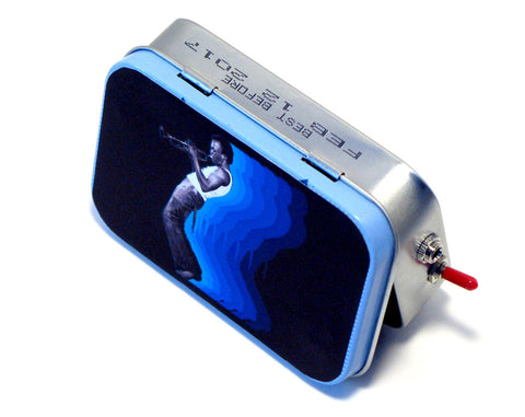 "Of the Blue Kind" Mint Tin Pocket Boombox