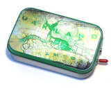 "Vintage Oakland Map" Mint Tin Pocket Boombox
