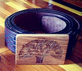 Oak Tree Belt Buckle